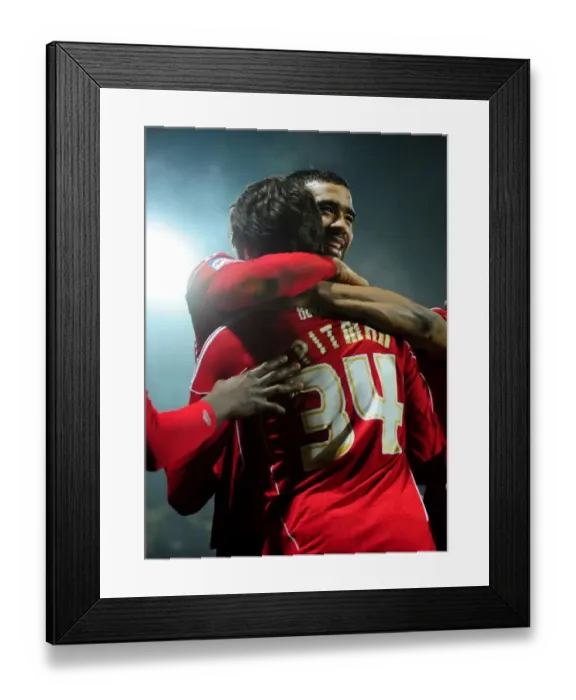 Framed Print : Brett Pitman's Last-Minute Goal: Bristol City Celebrates Win Against Watford, 2011 (Championship Football) Framed Print : Brett Pitman's Last-Minute Goal: Bristol City Celebrates Win Against Watford, 2011 (Championship Football)