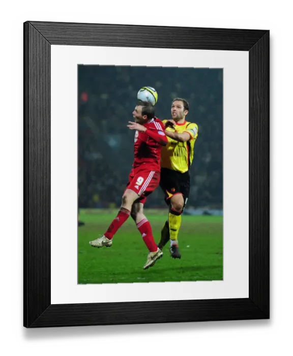 Framed Print : Watford vs. Bristol City: A Football Rivalry - Season 10-11 Framed Print : Watford vs. Bristol City: A Football Rivalry - Season 10-11