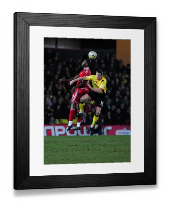 Framed Print : Championship Showdown: Watford vs. Bristol City - A Football Rivalry Between Two Prominent Contenders (Season 10-11) Framed Print : Championship Showdown: Watford vs. Bristol City - A Football Rivalry Between Two Prominent Contenders (Season 10-11)