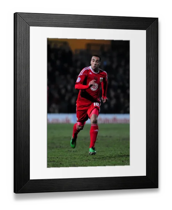 Framed Print : Watford vs. Bristol City: The Clash of The Hornets and The Robins - Season 10-11