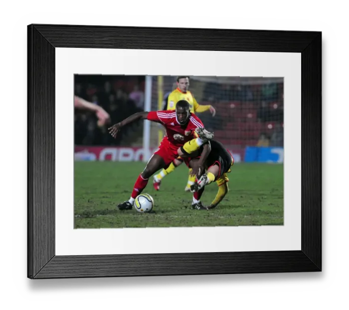 Framed Print : Watford vs. Bristol City: A Football Rivalry - Season 10-11