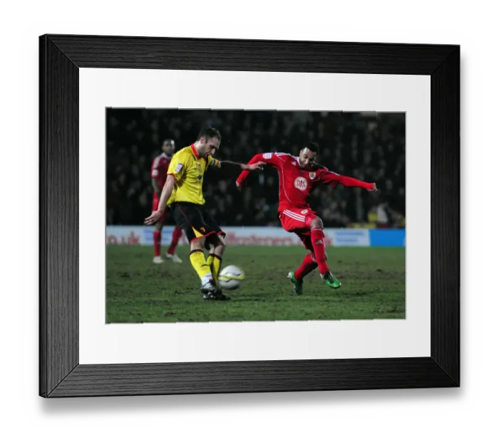 Framed Print : Watford vs. Bristol City: A Football Rivalry (Season 10-11)