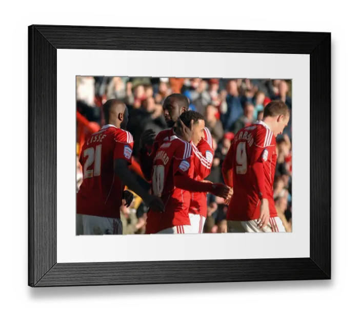 Framed Print : Nicky Maynard's Thrilling Goal Celebration: Bristol City vs Scunthorpe United, Championship Match, 2010 Framed Print : Nicky Maynard's Thrilling Goal Celebration: Bristol City vs Scunthorpe United, Championship Match, 2010
