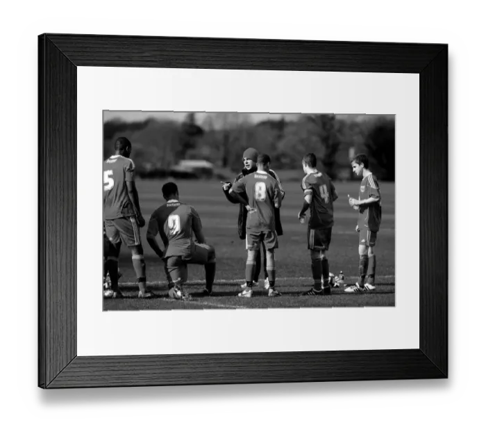 Framed Print : A Glimpse into the Future: Bristol City U18 vs. Tottenham Hotspur U18 - Season 10-11