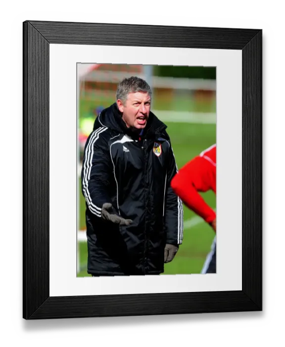 Framed Print : A Glimpse into the Future: Bristol City U18 vs. Tottenham Hotspur U18 - Season 10-11