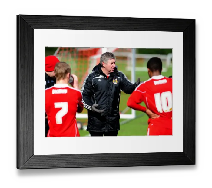 Framed Print : A Glimpse into the Future: Bristol City U18 vs. Tottenham Hotspur U18 - Season 10-11