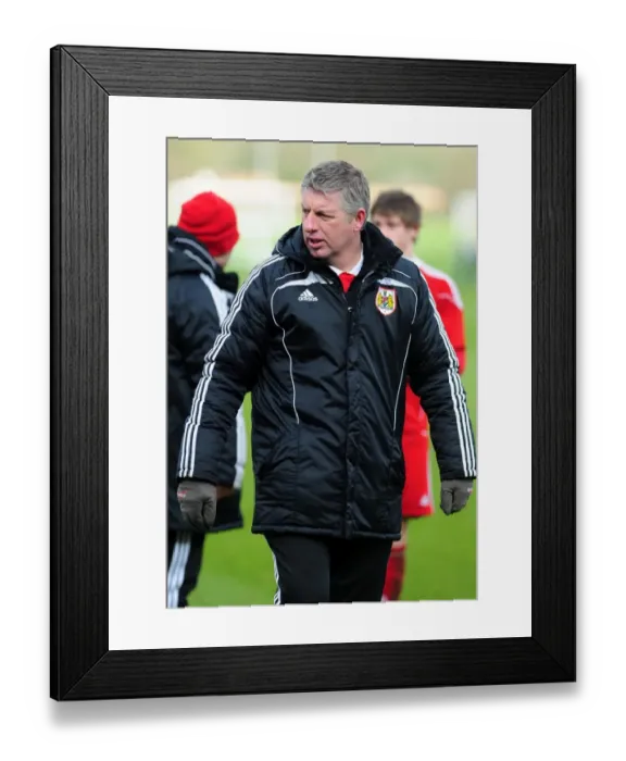 Framed Print : A Glimpse into the Future: Bristol City U18 vs. Tottenham Hotspur U18 - Season 10-11