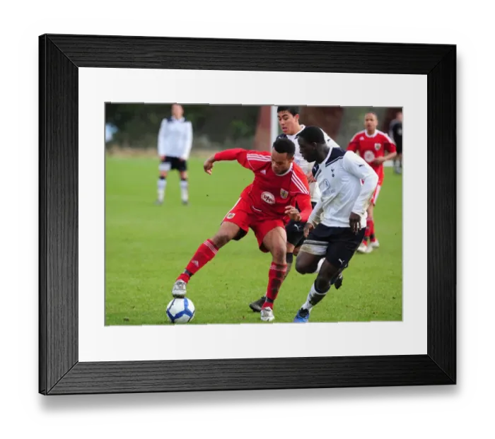 Framed Print : A Glimpse into the Future: Bristol City U18 vs. Tottenham Hotspur U18 - Season 10-11