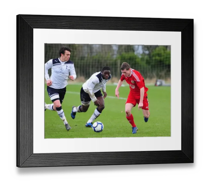 Framed Print : A Glimpse into the Future: Bristol City U18 vs. Tottenham Hotspur U18 - Season 10-11