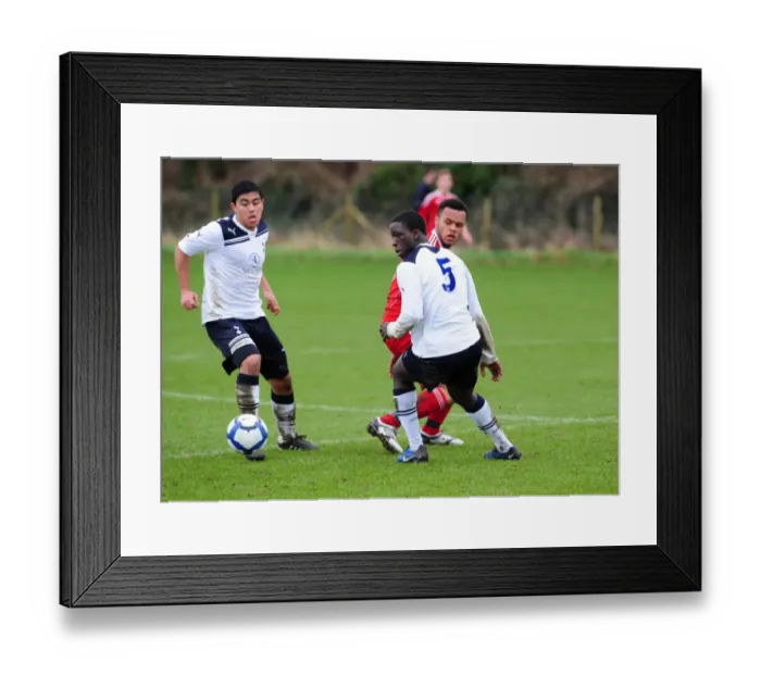 Framed Print : Bristol City U18 vs. Tottenham Hotspur U18: A Look at the Future Stars (Season 10-11)