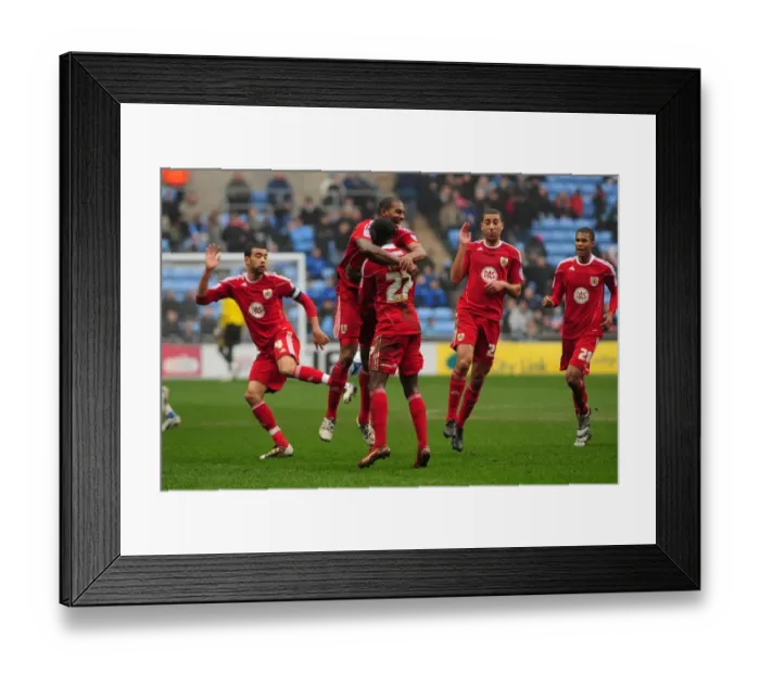 Framed Print : Marvin Elliott's Brace: Bristol City's Championship Victory Over Coventry City (05 / 03 / 2011) Framed Print : Marvin Elliott's Brace: Bristol City's Championship Victory Over Coventry City (05 / 03 / 2011)