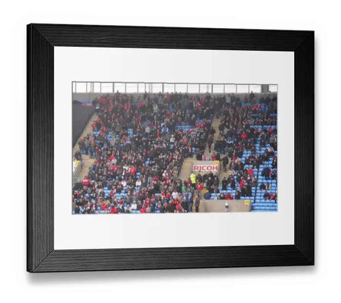 Framed Print : Season 10-11 Football Showdown: Coventry City vs. Bristol City