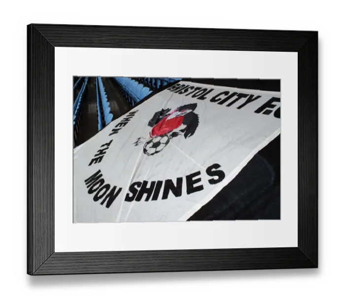 Framed Print : Clash of the First Teams: Coventry City vs. Bristol City (Season 10-11)