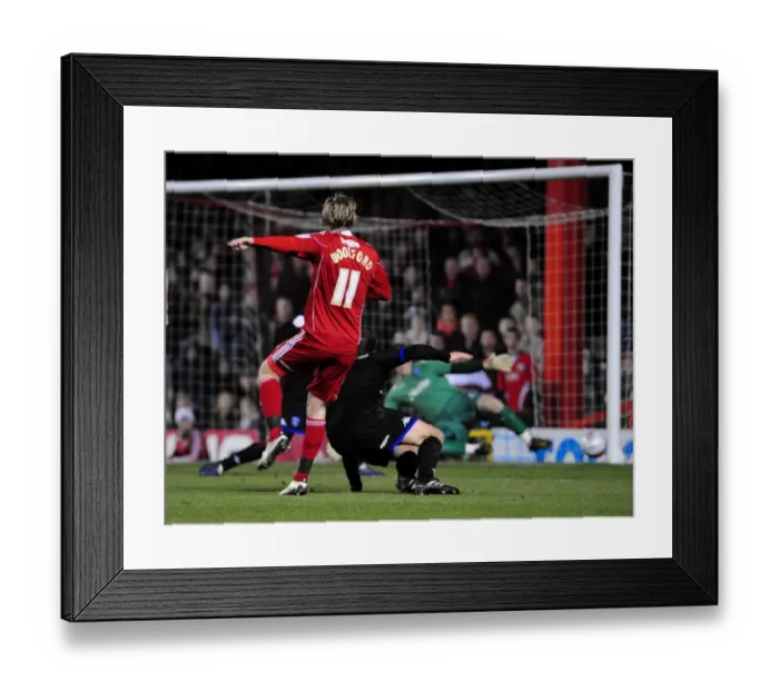 Framed Print : Bristol City's Martyn Woolford Thwarted by Jamie Ashdown: Championship Clash Between Bristol City and Portsmouth, 8th March 2011 Framed Print : Bristol City's Martyn Woolford Thwarted by Jamie Ashdown: Championship Clash Between Bristol City and Portsmouth, 8th March 2011