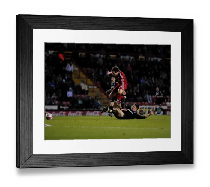 Framed Print : Bristol City vs Portsmouth: A Football Showdown - Season 10-11 Framed Print : Bristol City vs Portsmouth: A Football Showdown - Season 10-11