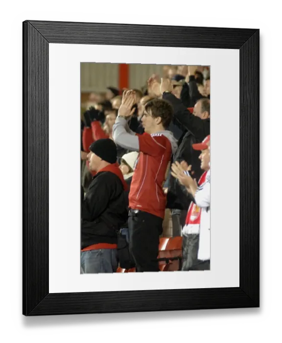 Framed Print : A Season to Remember: The Showdown - Bristol City vs. Portsmouth (2010-11)