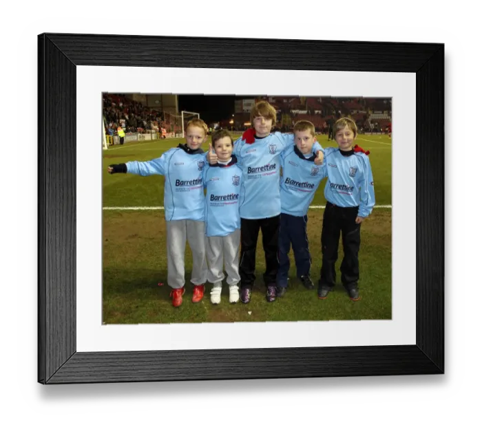 Framed Print : A Clash of Champions: Bristol City vs Portsmouth - Season 10-11