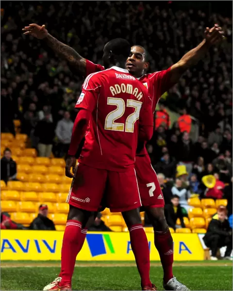 Adomah and Elliott's Goal: Bristol City's Comeback at Norwich City (14-03-2011)