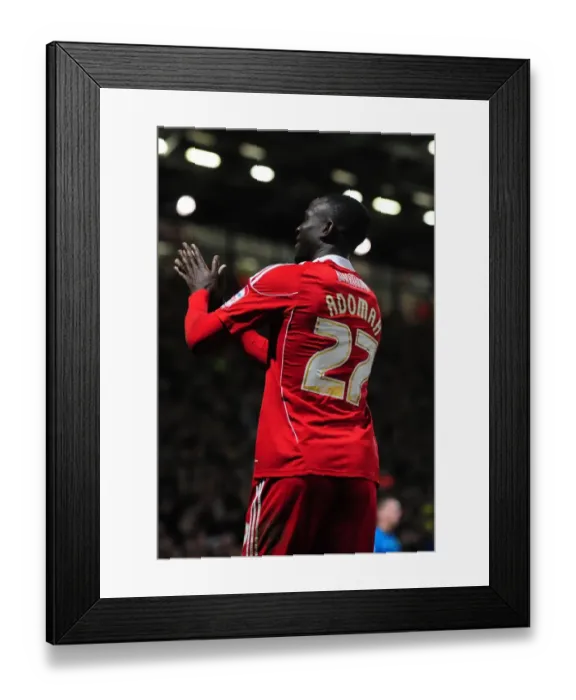 Framed Print : Championship Thriller: Albert Adomah's Equalizer for Bristol City vs. Norwich City - 14 / 03 / 2011