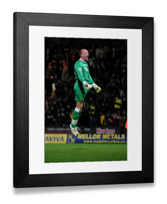 Framed Print : Last-Minute Drama: John Ruddy's Championship-Winning Goal for Norwich City vs. Bristol City (14 / 03 / 2011) Framed Print : Last-Minute Drama: John Ruddy's Championship-Winning Goal for Norwich City vs. Bristol City (14 / 03 / 2011)