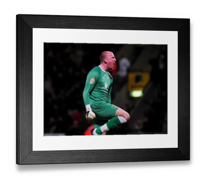 Framed Print : Last-Minute Thriller: John Ruddy Scores Championship-Winning Goal for Norwich City vs. Bristol City (14 / 03 / 2011) Framed Print : Last-Minute Thriller: John Ruddy Scores Championship-Winning Goal for Norwich City vs. Bristol City (14 / 03 / 2011)