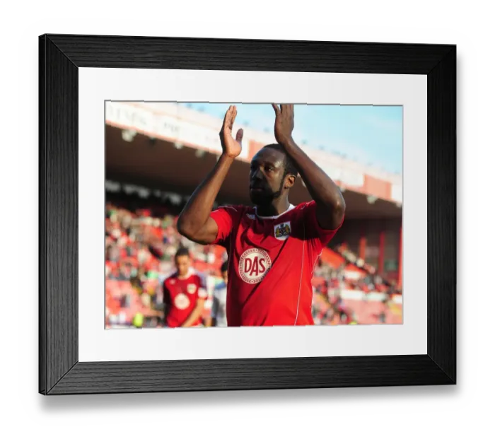 Framed Print : Bristol City vs Burnley, 19-03-2011: Damion Stewart in Action (Championship Football Match) Framed Print : Bristol City vs Burnley, 19-03-2011: Damion Stewart in Action (Championship Football Match)