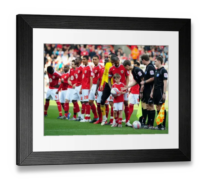 Framed Print : Bristol City v Burnley 190311 Framed Print : Bristol City v Burnley 190311