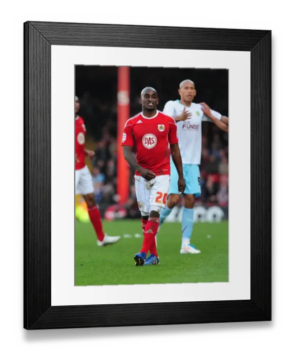 Framed Print : Bristol City's Jamal Campbell-Ryce in Action: Championship Clash vs Burnley (19-03-2011) Framed Print : Bristol City's Jamal Campbell-Ryce in Action: Championship Clash vs Burnley (19-03-2011)