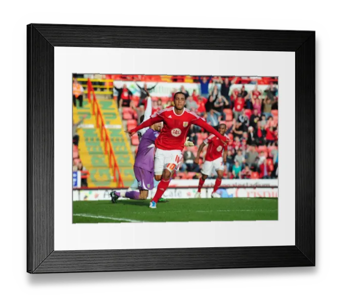 Framed Print : Bristol City v Burnley Framed Print : Bristol City v Burnley