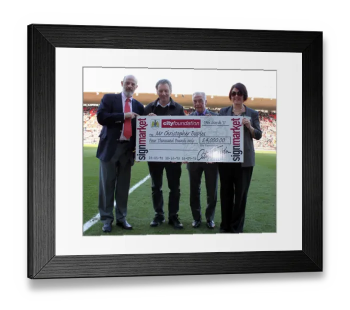 Framed Print : Bristol City vs Burnley: Football Rivalry, Season 10-11