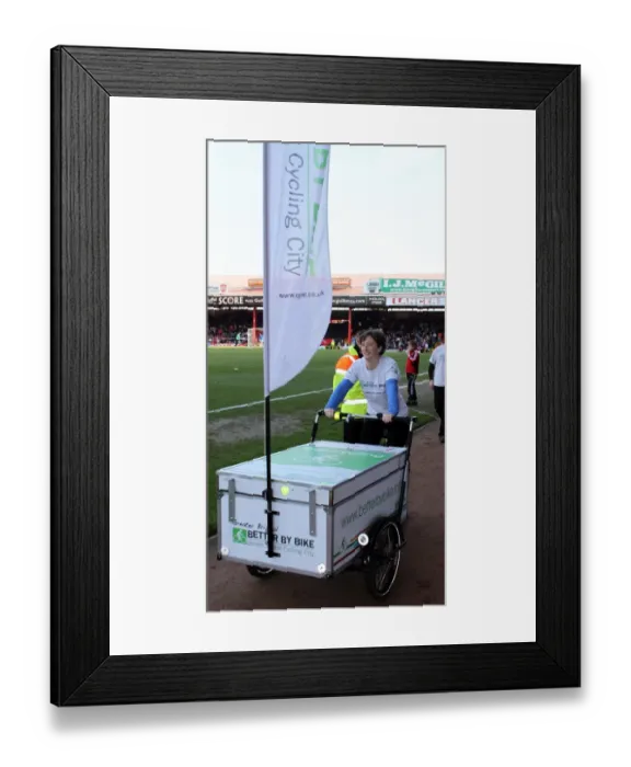 Framed Print : Bristol City vs Burnley: Football Rivalry, Season 10-11