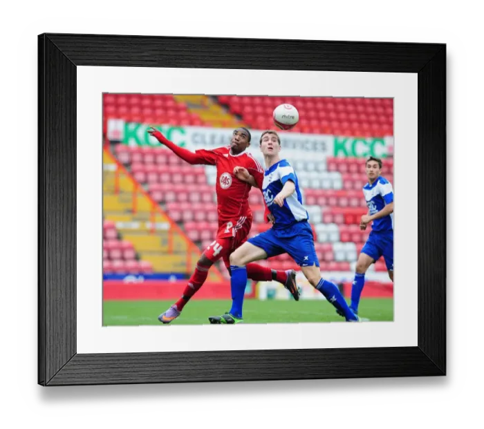 Framed Print : Clash of Young Talents: Bristol City Reserves vs Birmingham City Reserves - Season 10-11