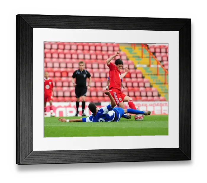 Framed Print : A Glimpse into the Future: Bristol City Reserves vs Birmingham City Reserves - Season 10-11