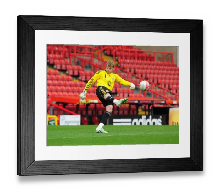 Framed Print : A Glimpse into the Future: Bristol City Res vs Birmingham City Res - Season 10-11