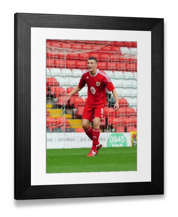 Framed Print : Bristol City FC: A Glimpse into the Future Stars of Season 10-11 - Reserves vs. Birmingham City Reserves