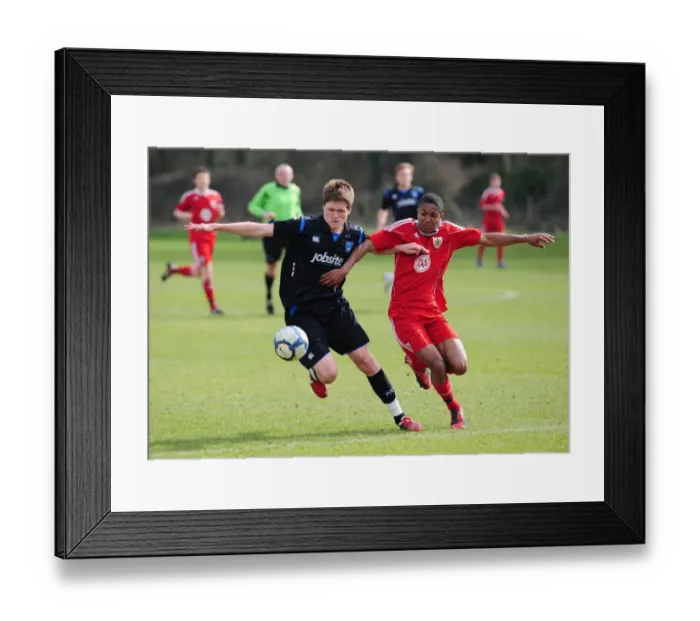 Framed Print : Next Gen Clash: Bristol City Academy vs Portsmouth Academy - Season 10-11 Framed Print : Next Gen Clash: Bristol City Academy vs Portsmouth Academy - Season 10-11
