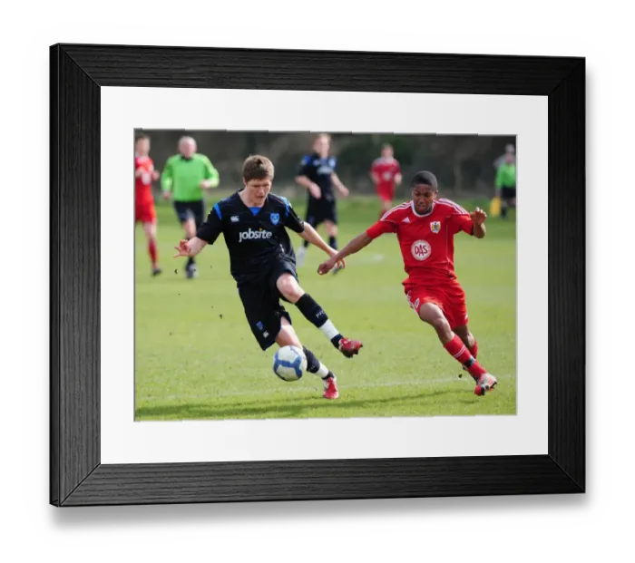 Framed Print : Clash of the Next-Gen: Bristol City Academy vs Portsmouth Academy (Season 10-11)
