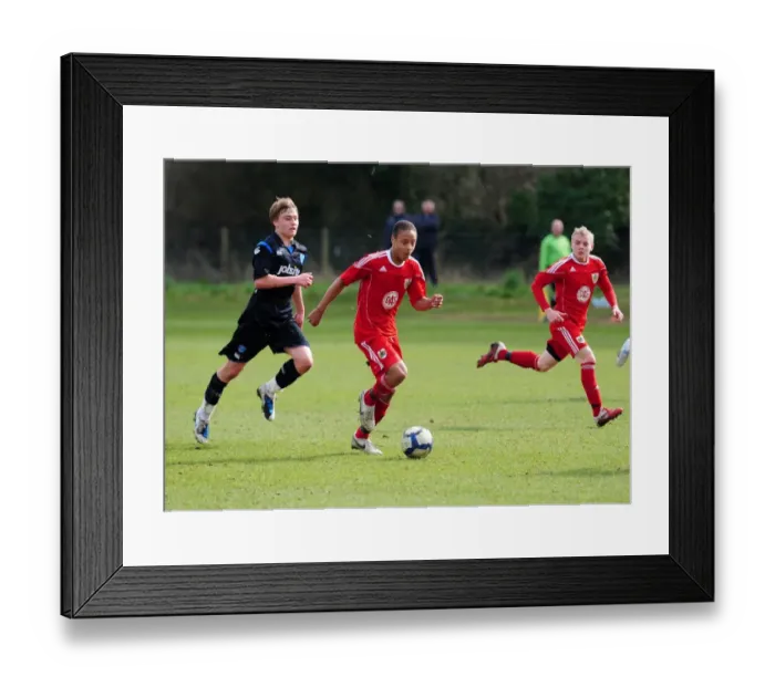 Framed Print : Clash of the Next Generations: Bristol City Academy vs Portsmouth Academy (Season 10-11)