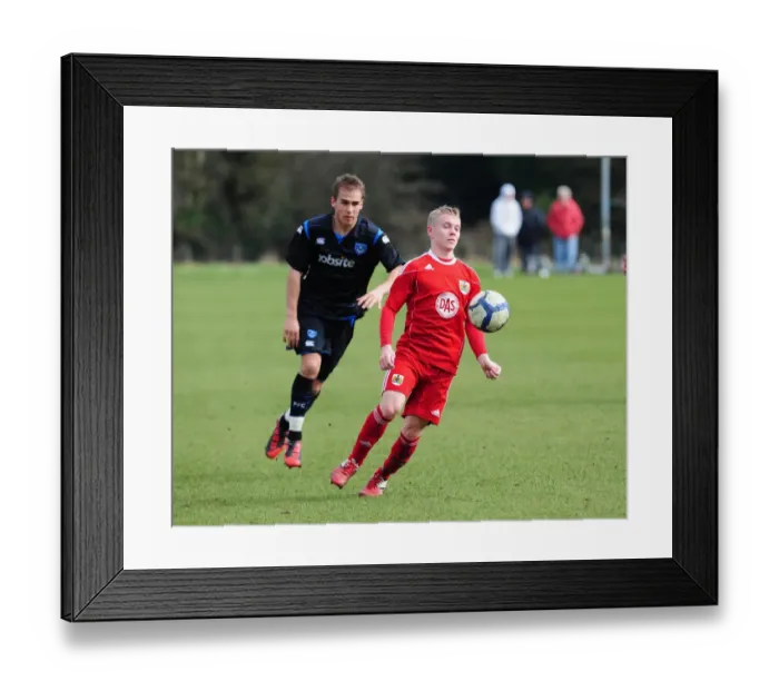 Framed Print : Clash of the Next Gen: Bristol City Academy vs Portsmouth Academy - Season 10-11