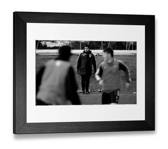 Framed Print : Bristol City First Team: Academy Training - Nurturing Future Stars, Season 10-11