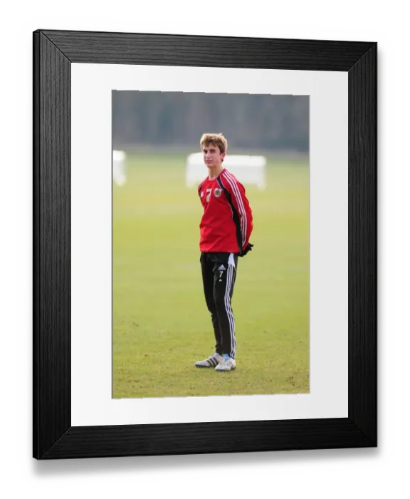 Framed Print : Building the Future: 2010-11 Academy Training - Bristol City First Team