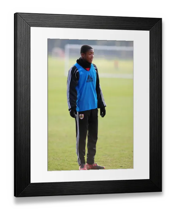 Framed Print : Building the Future: 2010-11 Academy Training - Bristol City First Team