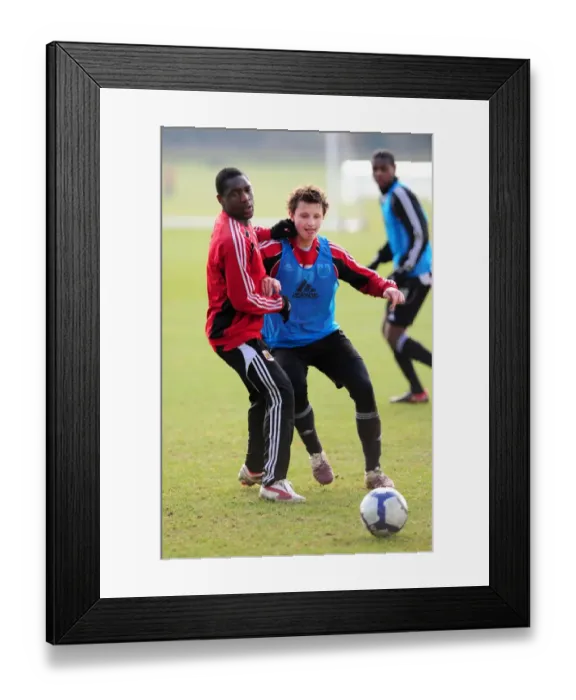 Framed Print : Bristol City FC: Nurturing Tomorrow's Talents - Academy Training 2010-11