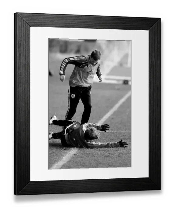 Framed Print : Bristol City First Team: Nurturing Talent at the Academy - Season 10-11