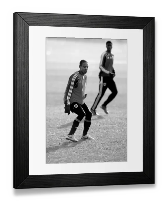 Framed Print : Bristol City First Team: Nurturing Football Talent at the 2010-11 Academy Training