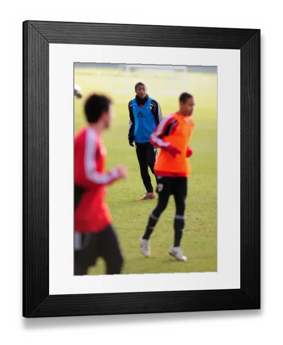 Framed Print : Bristol City First Team: Nurturing Future Stars - Season 10-11 Academy Training