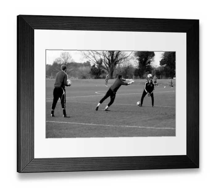 Framed Print : Bristol City First Team: Academy Training - Nurturing Future Stars, Season 10-11