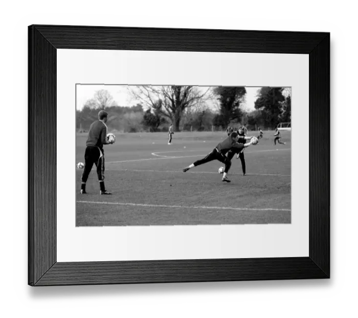 Framed Print : Bristol City First Team: Nurturing Future Stars - Academy Training, Season 10-11