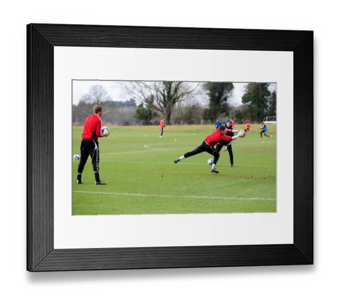 Framed Print : Bristol City First Team: Academy Training Sessions - Season 10-11
