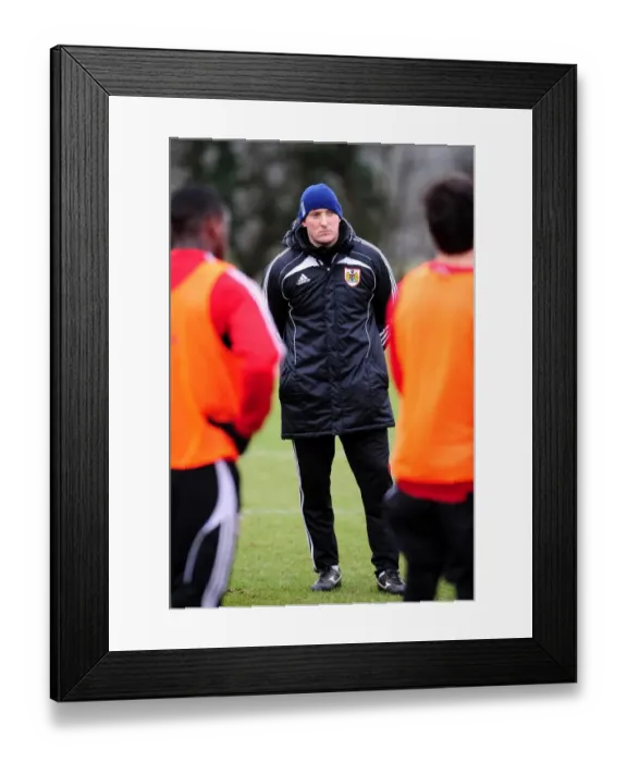 Framed Print : Bristol City First Team: Nurturing Talent at the Academy - Season 10-11